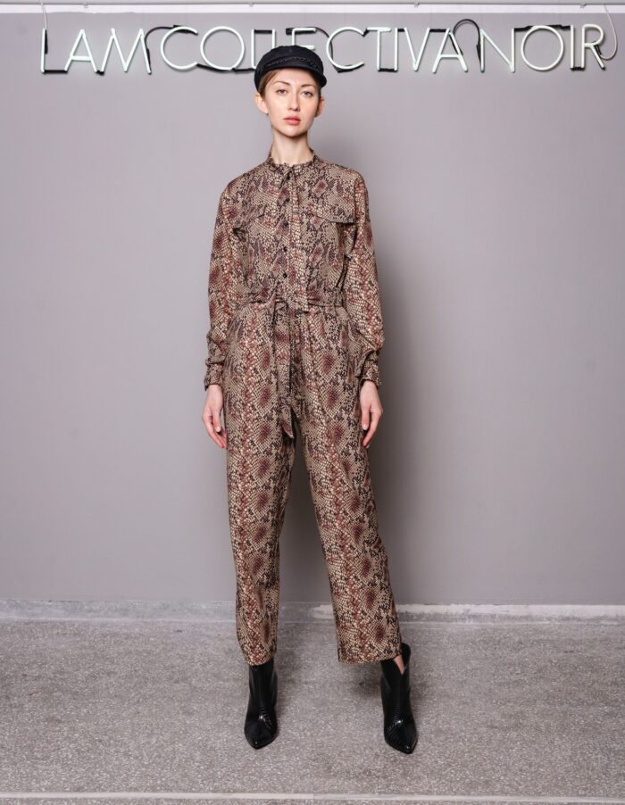 COLLECTIVA NOIR Kirsten jumpsuit Brown - Image 3