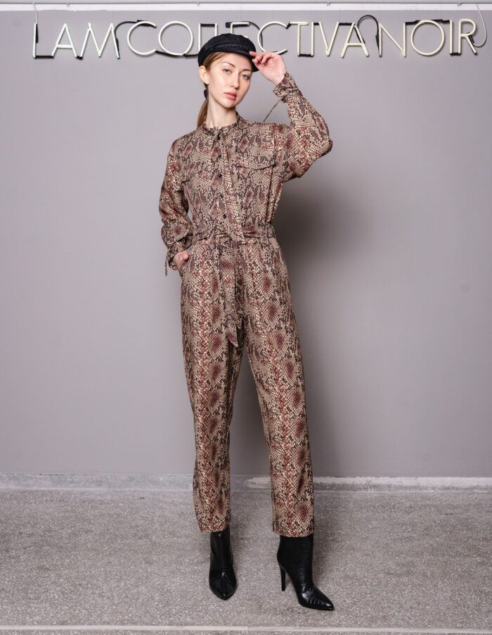 COLLECTIVA NOIR Kirsten jumpsuit Brown - Image 2