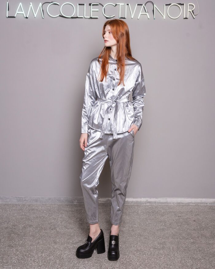 COLLECTIVA NOIR Mag shirt Silver - Image 5