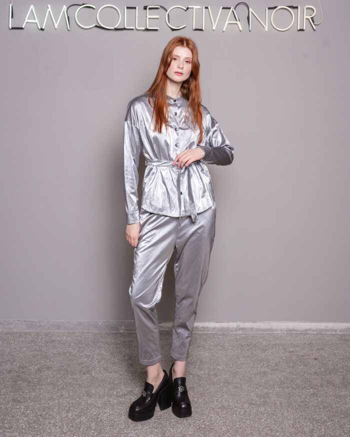 COLLECTIVA NOIR Mag shirt Silver - Image 2