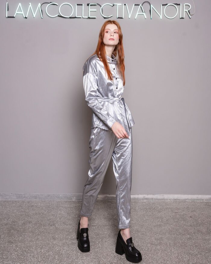 COLLECTIVA NOIR Mag shirt Silver - Image 3