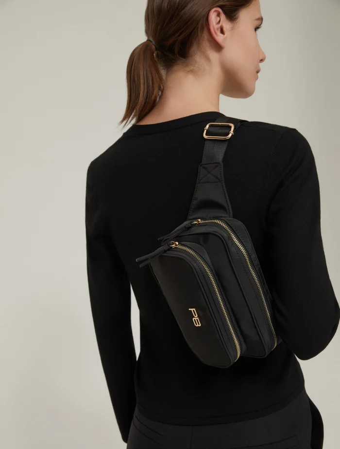 PENNY BLACK Technical fabric belt bag Black - Image 5