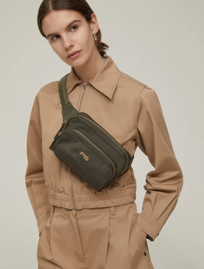 PENNY BLACK Technical fabric belt bag Kaki - Image 5