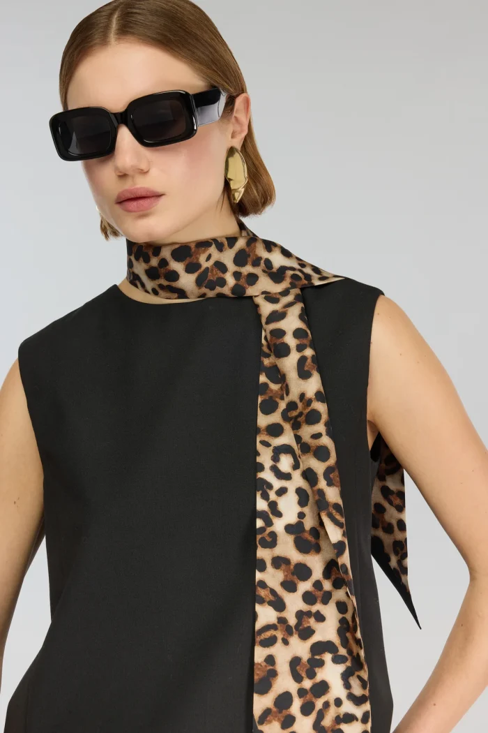 SEMICOUTURE  Waistcoat giannina  Black - Image 4