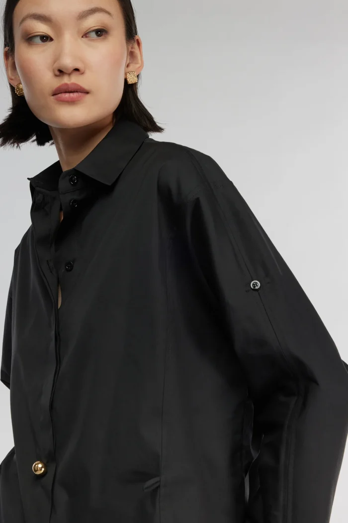 SEMICOUTURE Shirt Benedetta Black - Image 2