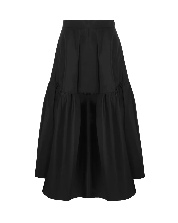 BEATRICE Taffeta skirt Graphite - Image 3