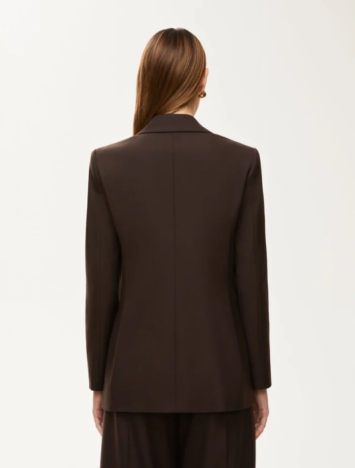 7046115102006-b-quark_normal i BLUES Figure skimming blazer Dark brown - Image 2