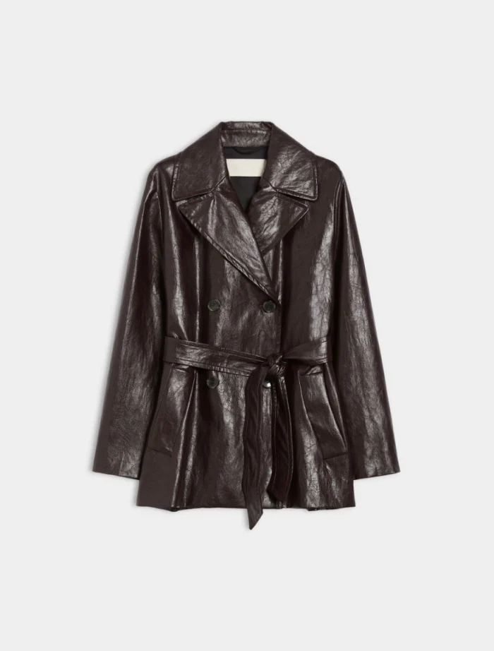7086065102001-w-trench_normal i BLUES Straight-fit jacket Bordeaux - Image 6