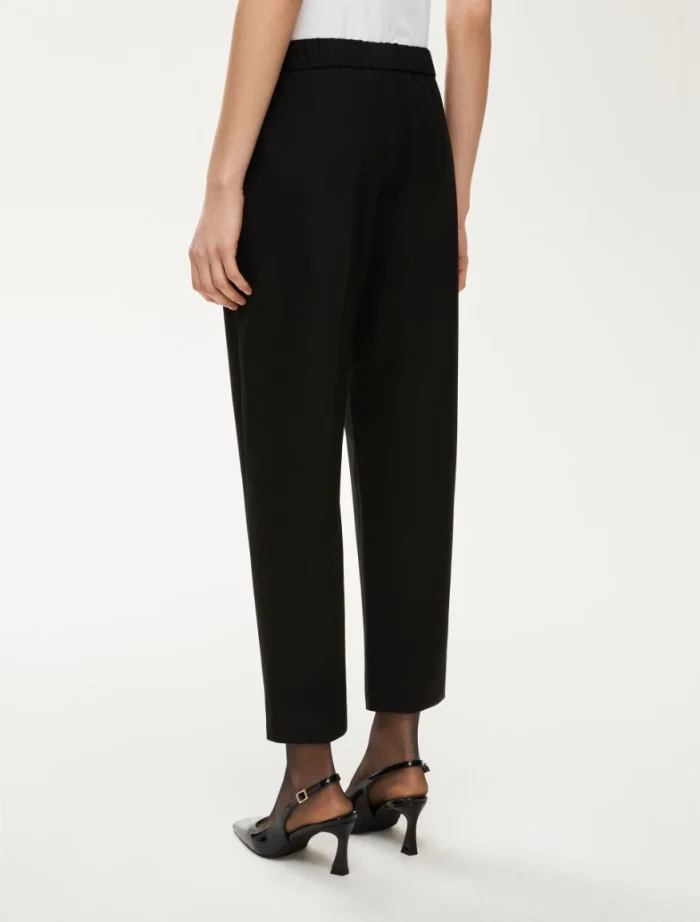 iBLUES Semi-fitted trousers Black - Image 3
