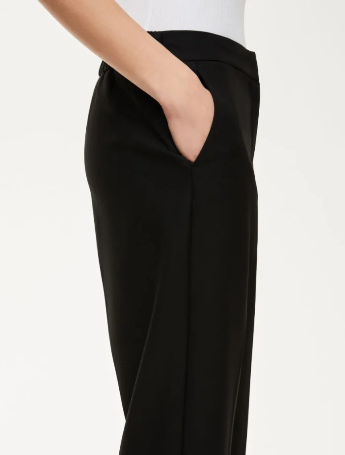 iBLUES Semi-fitted trousers Black - Image 4