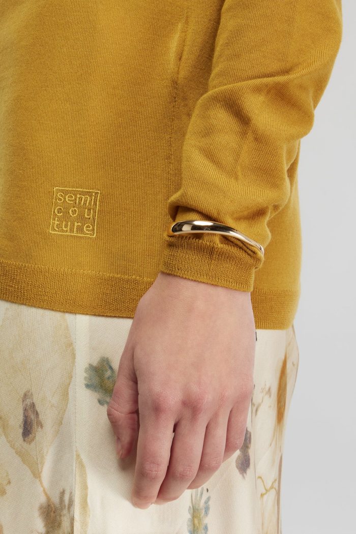 SEMICOUTURE Bracelet John  Gold - Image 4