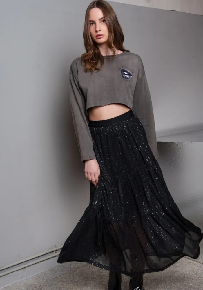 COLLECTIVA NOIR Florence skirt Black - Image 2