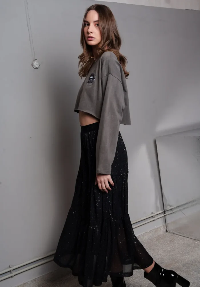 COLLECTIVA NOIR Florence skirt Black - Image 3