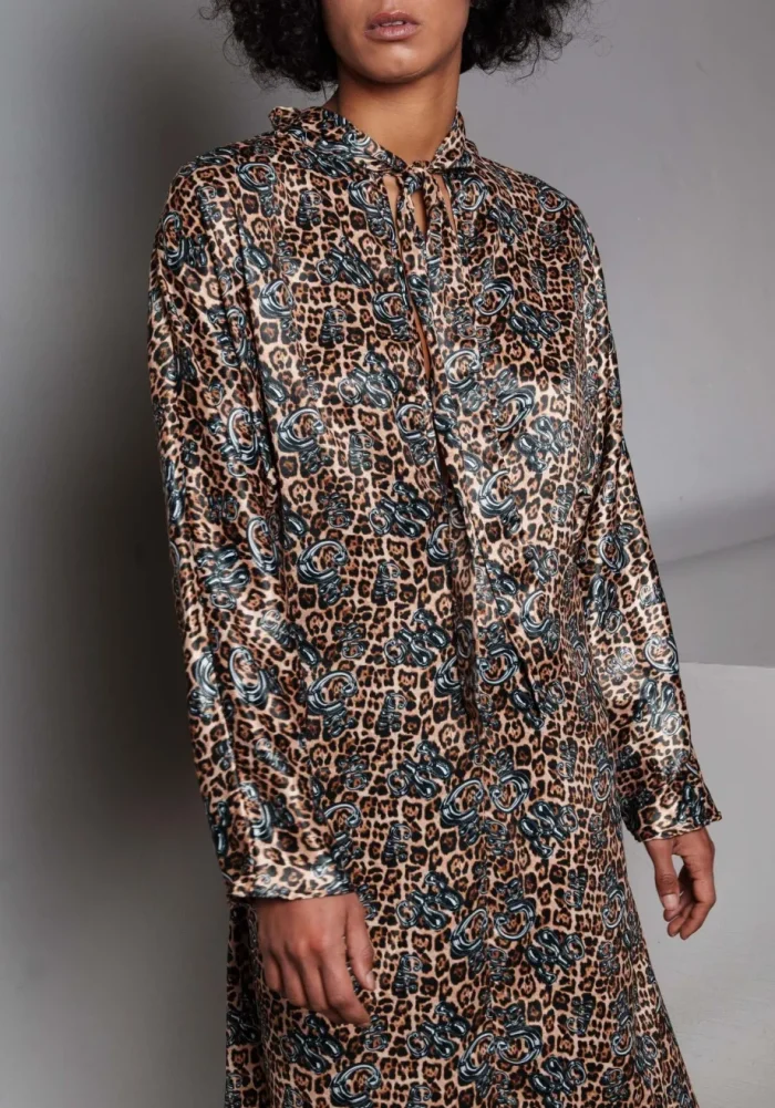 COLLECTIVA NOIR Ruria dress Brown - Image 3