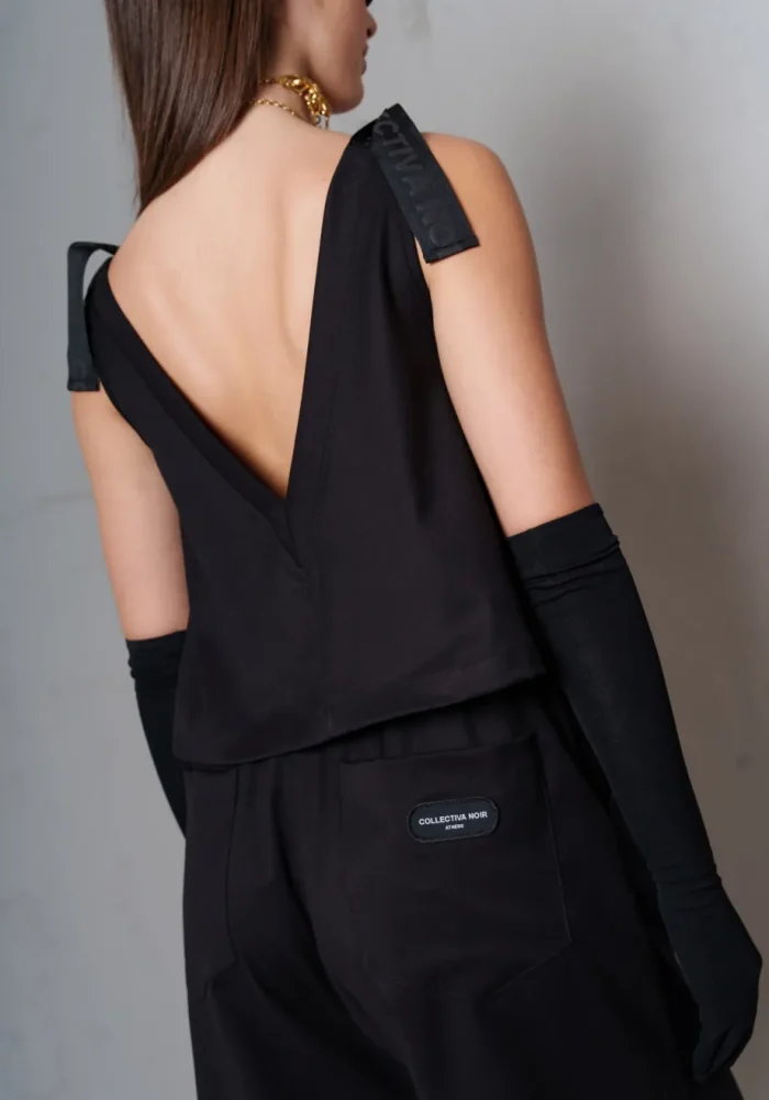 COLLECTIVA NOIR Vicky top Black - Image 2