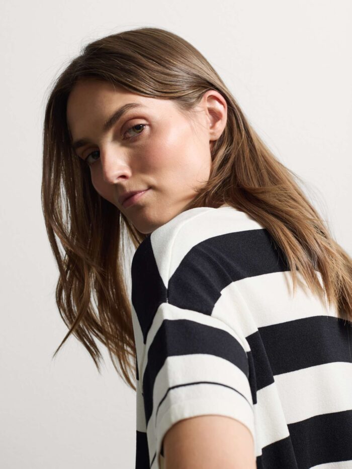 STEFANEL Multicolour viscose blend jumper in oversized fit - Image 2