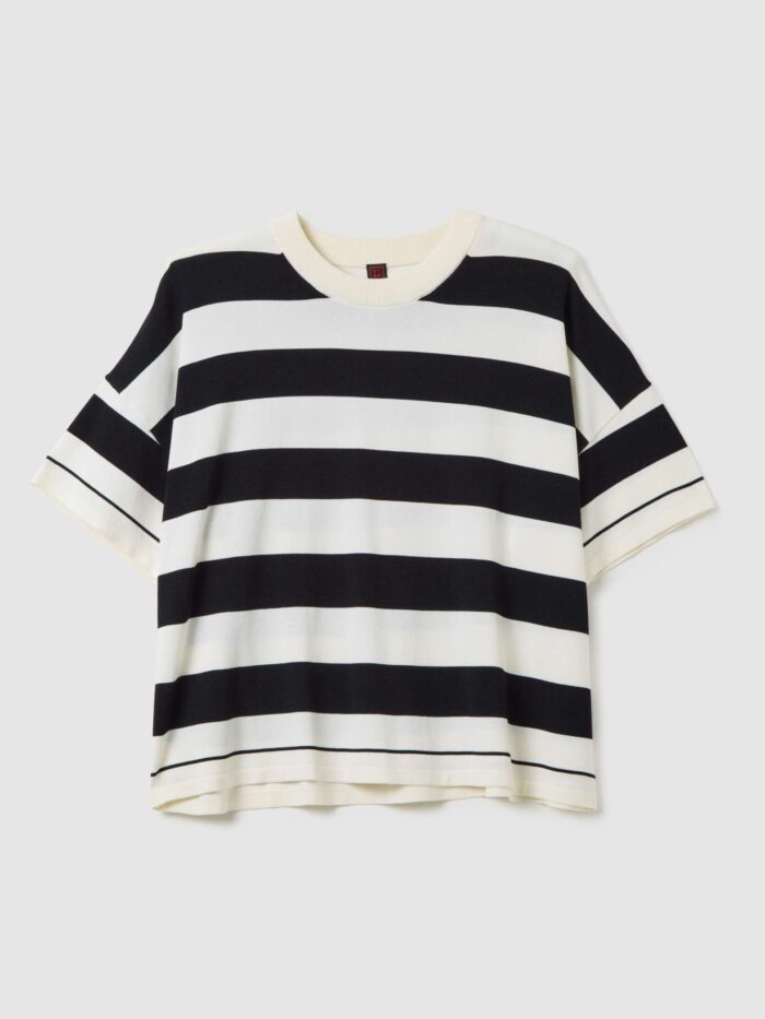 STEFANEL Multicolour viscose blend jumper in oversized fit - Image 6