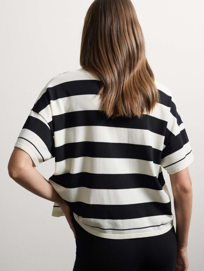 STEFANEL Multicolour viscose blend jumper in oversized fit - Image 5