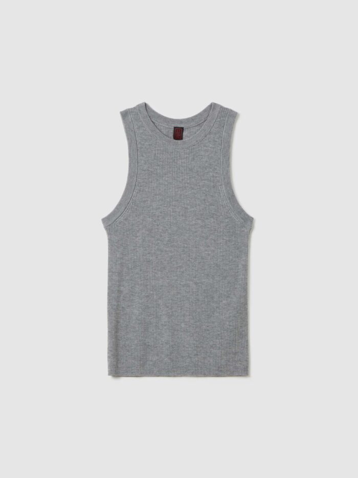STEFANEL Grey wool blend regular fit vest - Image 6