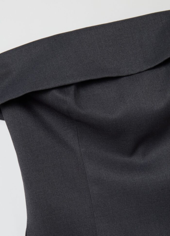 STEFANEL Grey wool blend top regular fit - Image 4