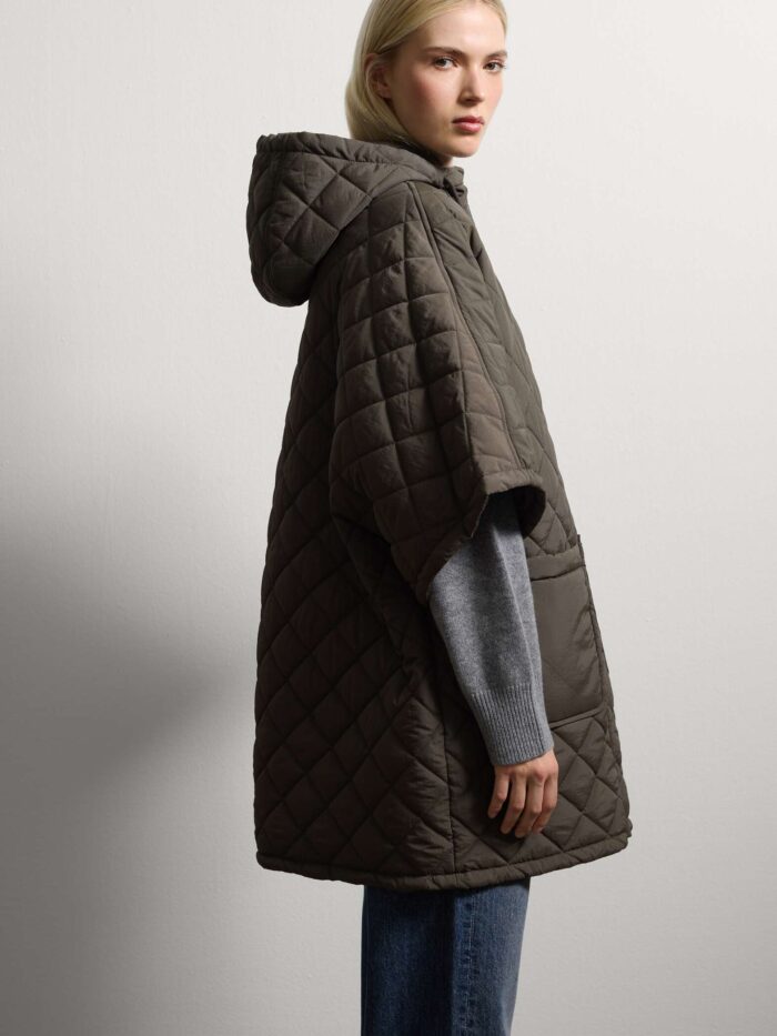 STEFANEL Regular fit green husky jacket - Image 2