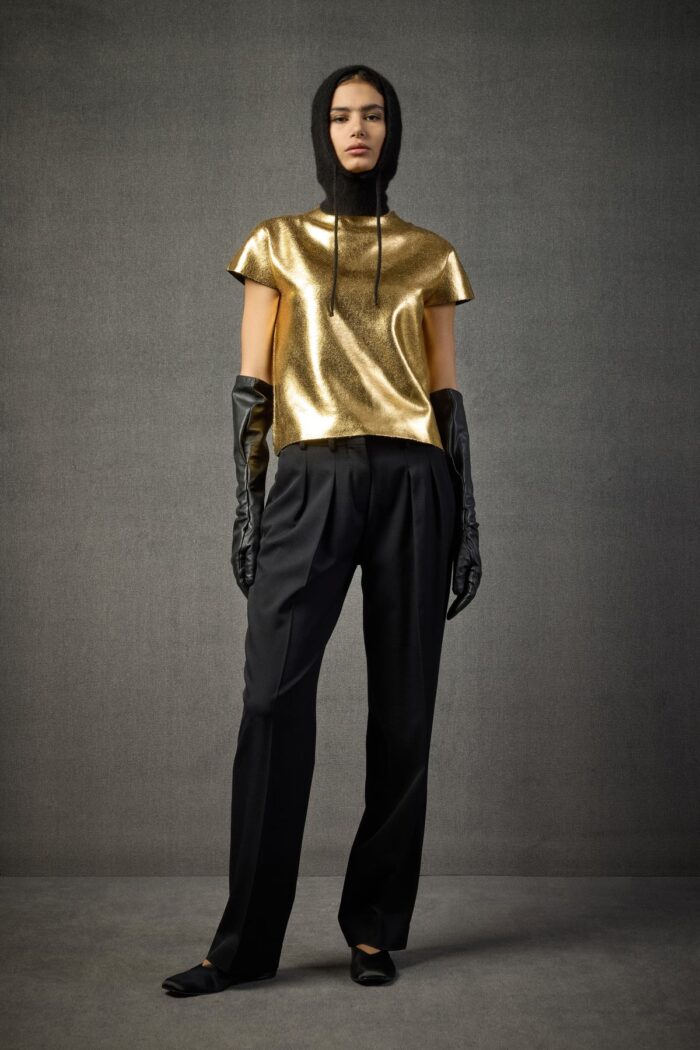 W5LL5WA98Z03-0-A_c788fe5c-4989-4994-9280-44227ca93b3e LIVIANA CONTI Lena sweater Gold - Image 1