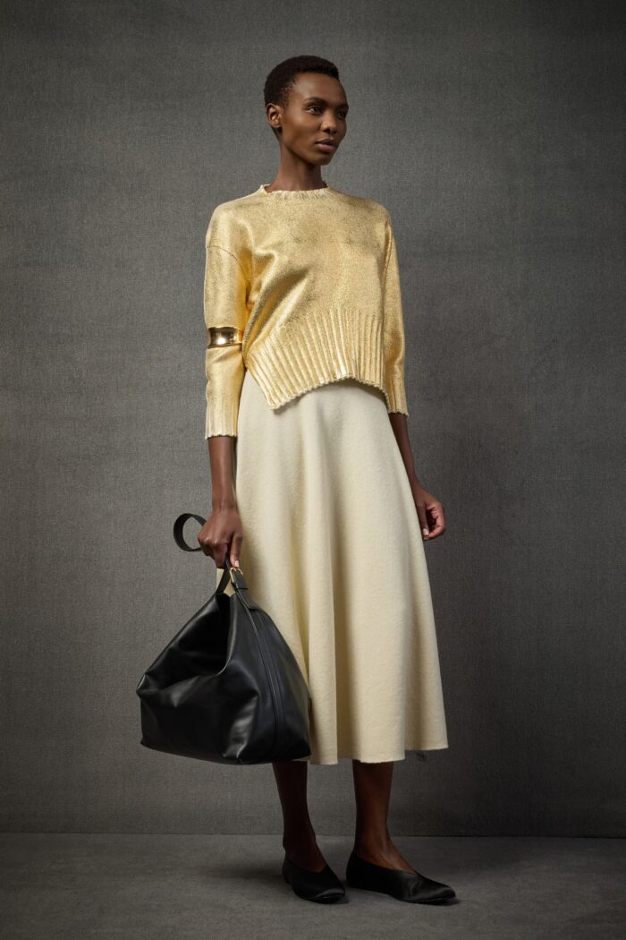 LIVIANA CONTI Sibilla sweater Gold - Image 3