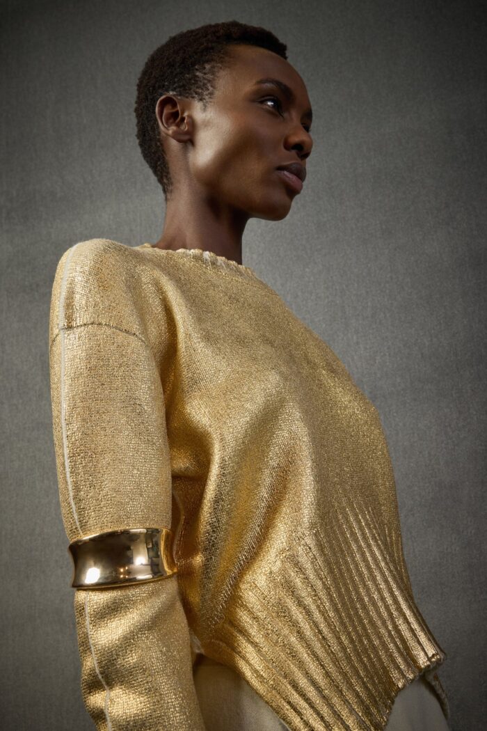 LIVIANA CONTI Sibilla sweater Gold - Image 2