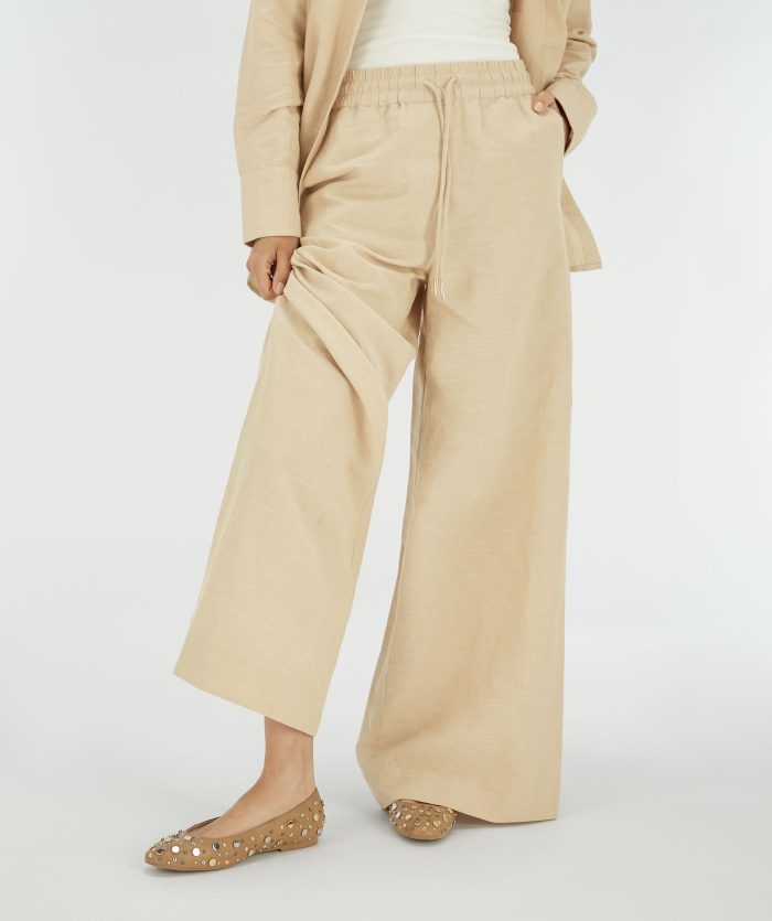 JOSH-V Adira Ballerina's Met Studs Light Brown - Image 4