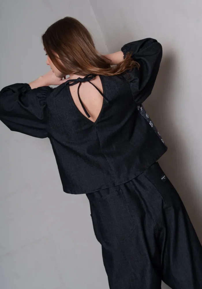 COLLECTIVA NOIR Belinda Top Black - Image 4