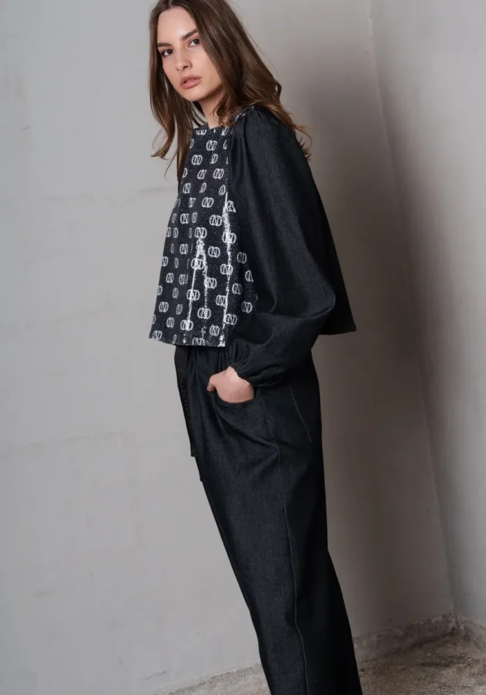 COLLECTIVA NOIR Belinda Top Black - Image 2