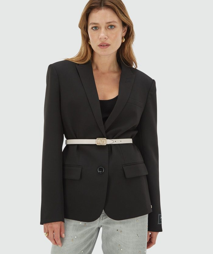 JOSH-V Dorissa Logo BLACK-ECRU - Image 3