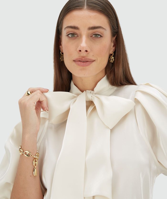 JOSH-V Sylvia Regular Fit Blouse – Creme White - Image 2
