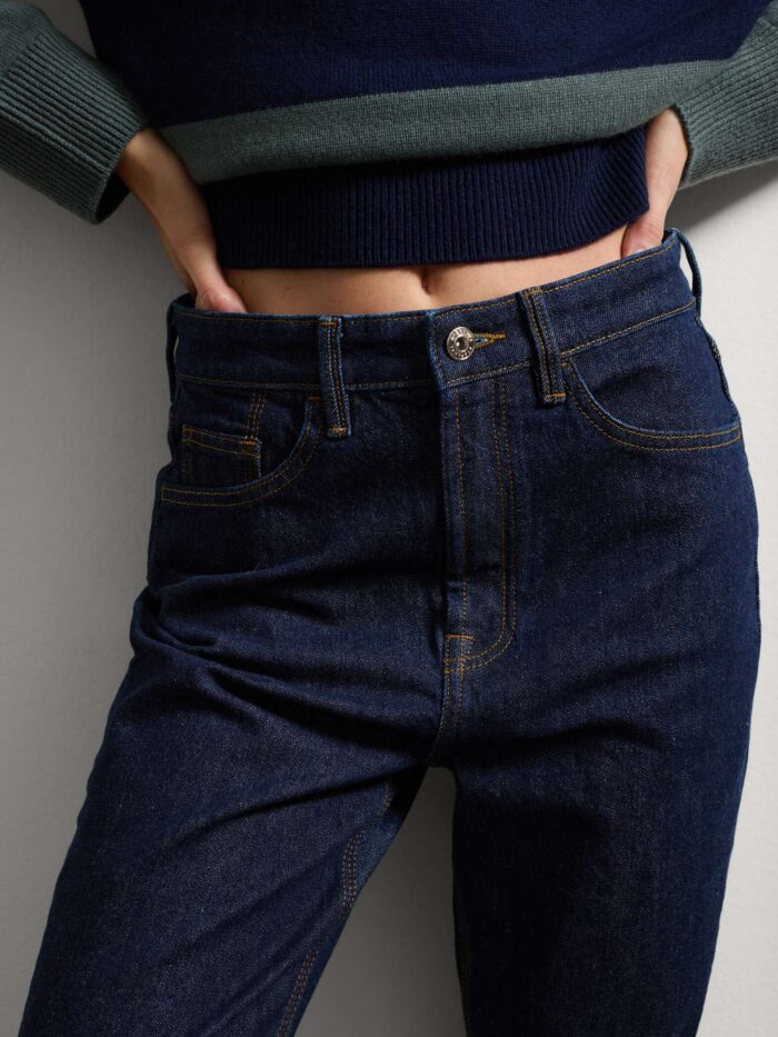 STEFANEL Denim Regular Fit Jeans Dark blue - Image 3