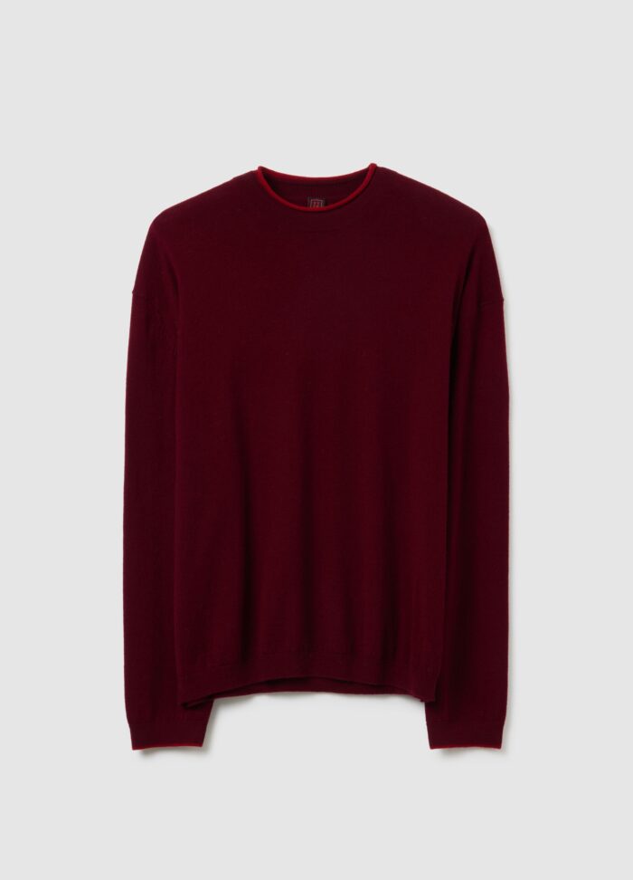STEFANEL  Oversized pure wool jumper Red - Image 7