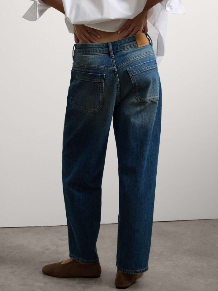 STEFANEL Balloon fit denim jeans Blue - Image 5