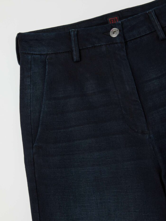 STEFANEL Wide-leg denim jeans Blue - Image 4