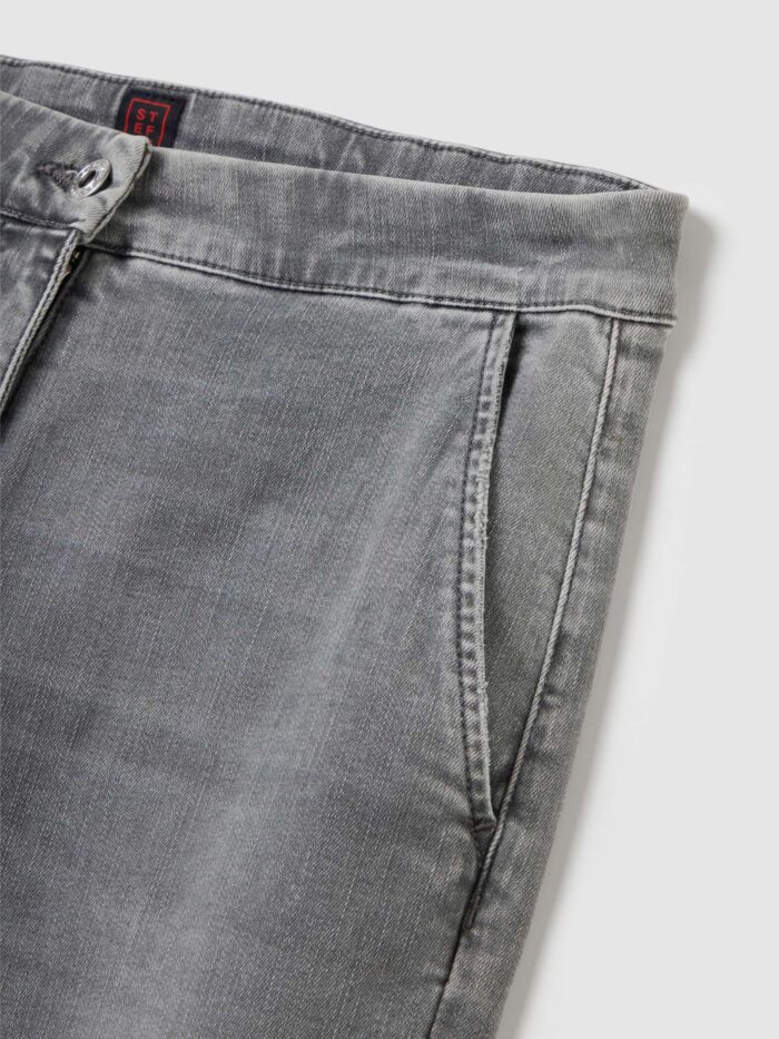 STEFANEL Regular fit denim jeans Grey - Image 4