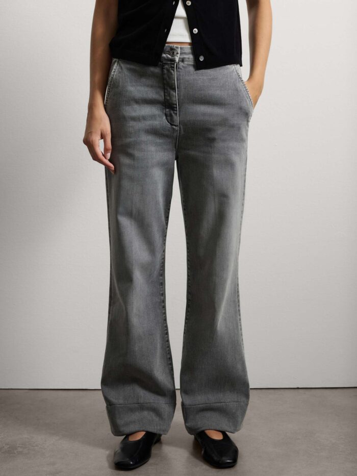 STEFANEL Regular fit denim jeans Grey - Image 2