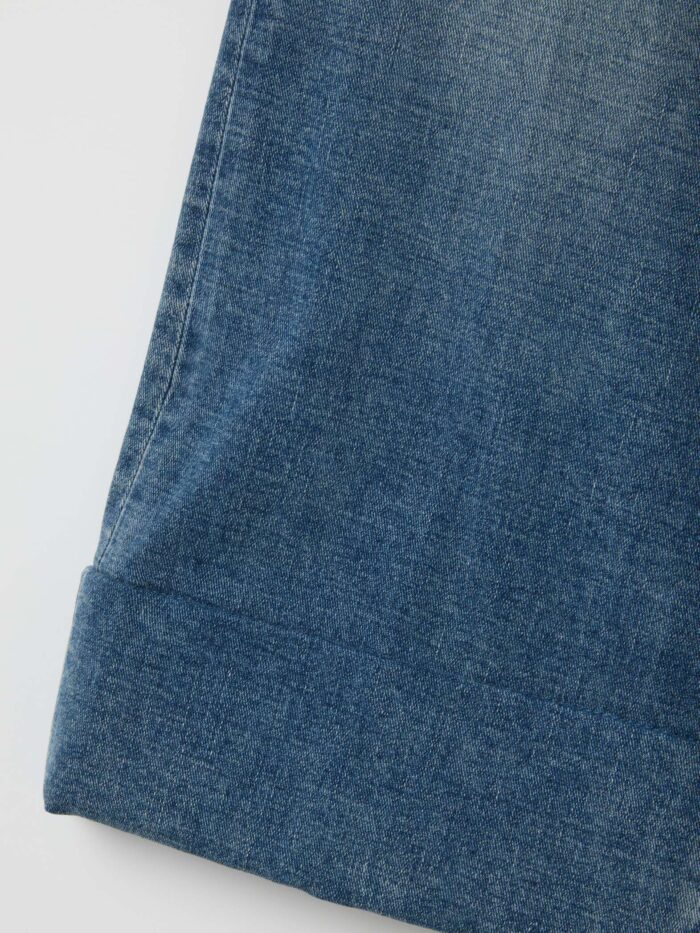 STEFANEL Wide leg blue denim jeans Blue - Image 4