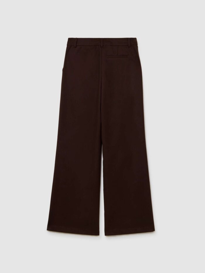 STEFANEL Wide-leg trousers Brown - Image 7