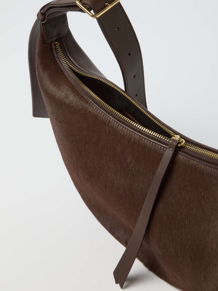 STEFANEL Genuine leather bag Brown - Image 2