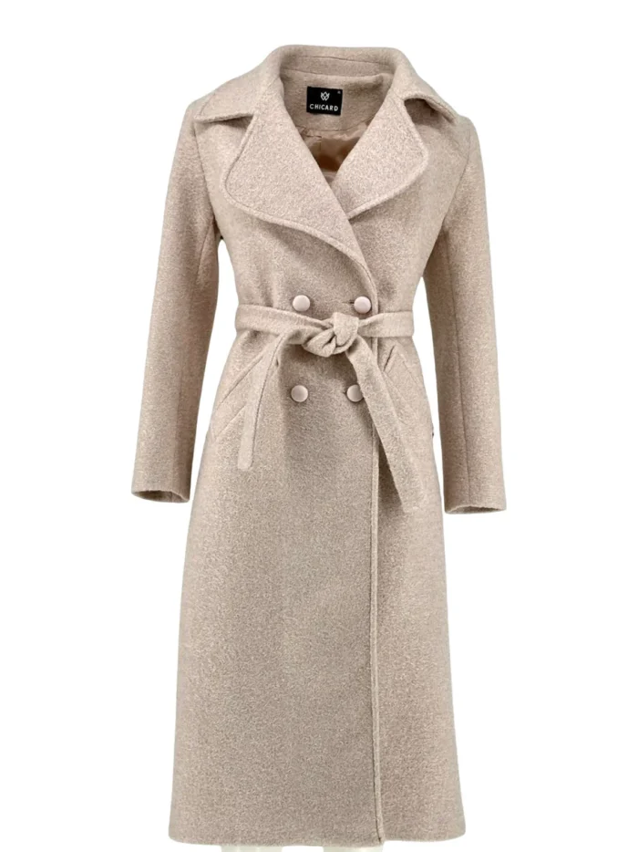 CHICARD Boucle double-breasted coat - Image 2