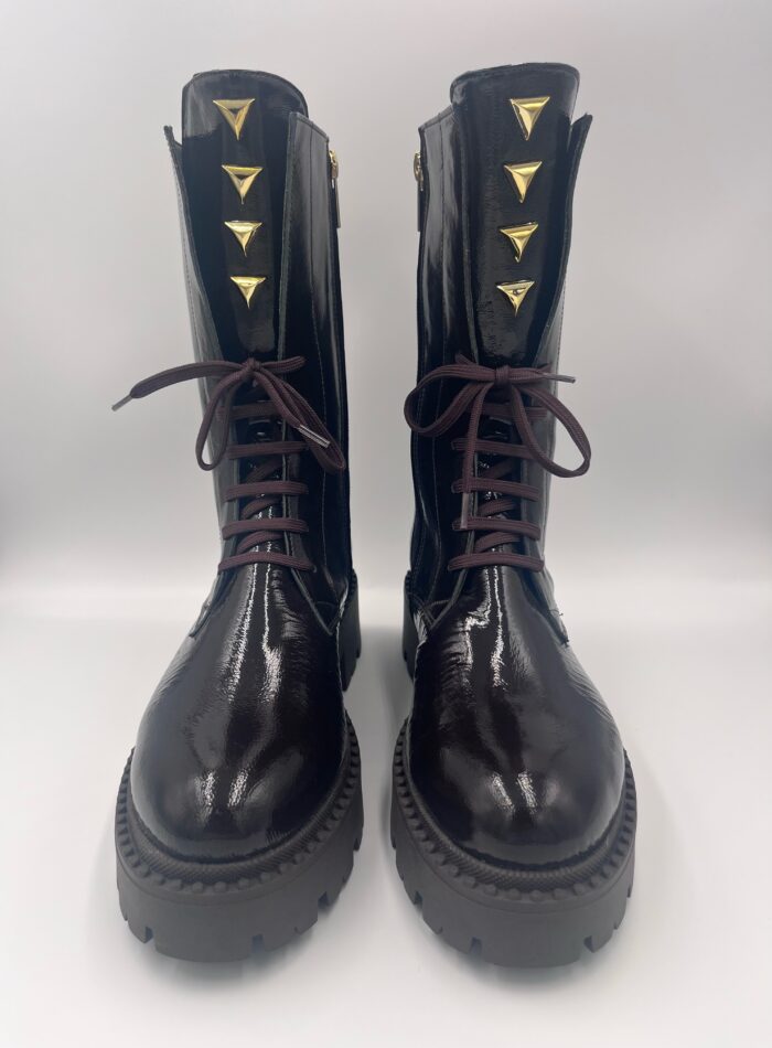 image0 (6) SO CHIC BY VSK Kimber Boots Brown - Image 1