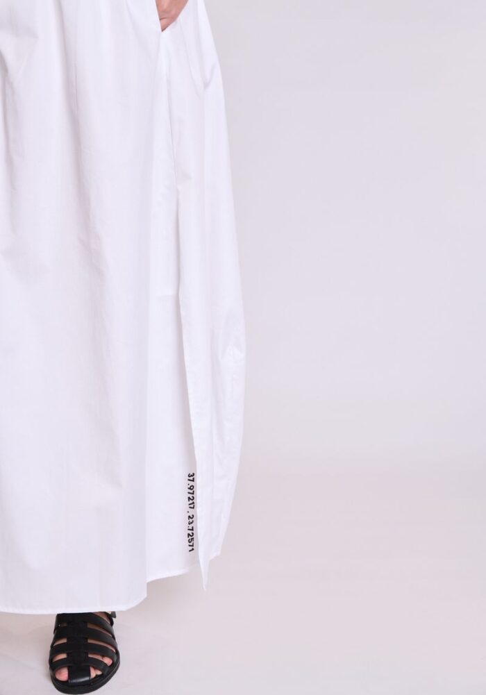 COLLECTIVA NOIR Reed skirt White - Image 2