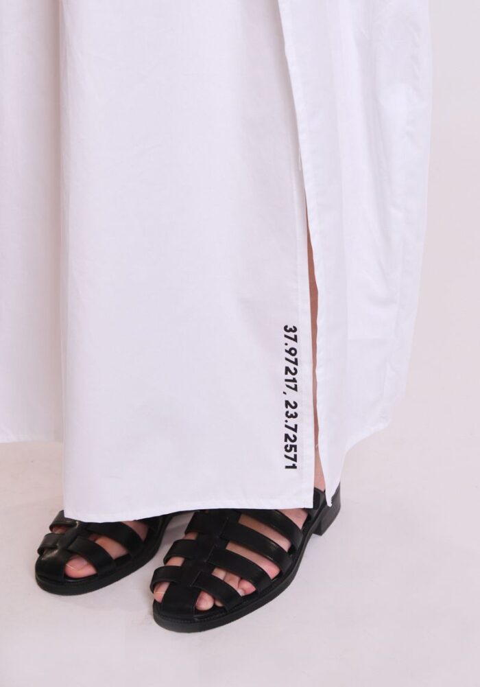 COLLECTIVA NOIR Reed skirt White - Image 4