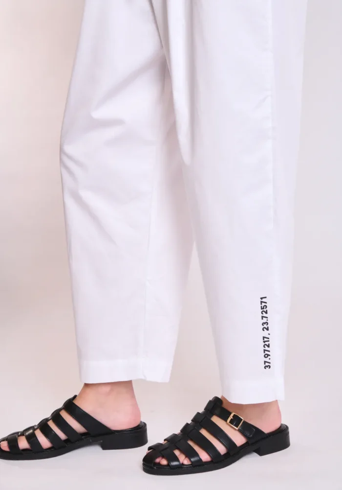 COLLECTIVA NOIR Elm pants White - Image 4