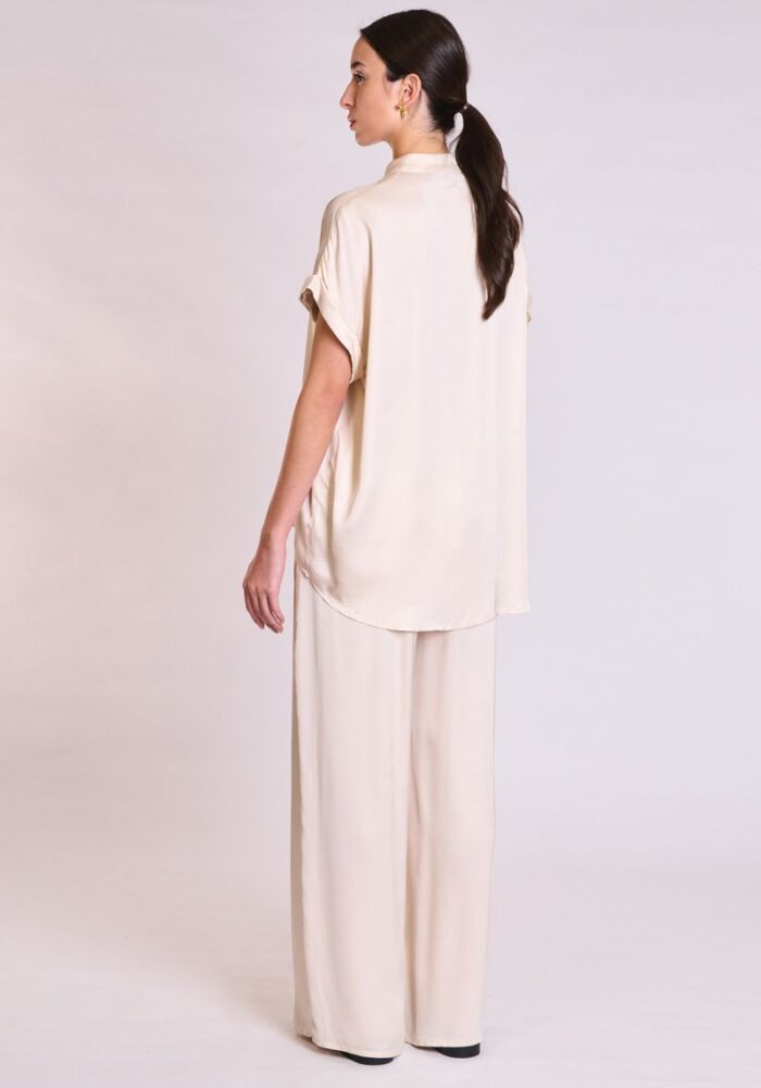 COLLECTIVA NOIR Clover shirt Vanilla - Image 3