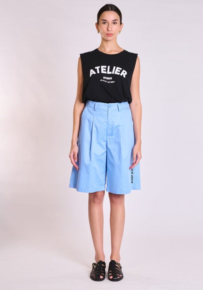 COLLECTIVA NOIR Alva bermuda Blue - Image 4