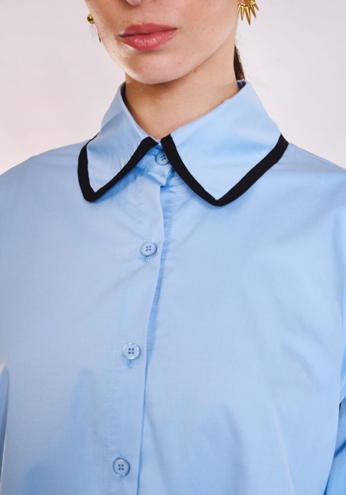 COLLECTIVA NOIR Miste shirt Blue - Image 5